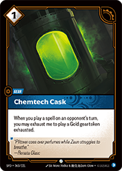 Chemtech Cask Spiritforged Card List