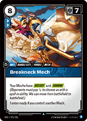 Breakneck Mech Spiritforged Card List
