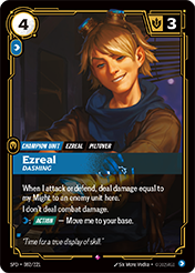 Ezreal, Dashing Spiritforged Card List