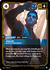 Jayce, Man of Progress Spiritforged Card List