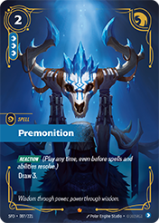 Premonition Spiritforged Card List