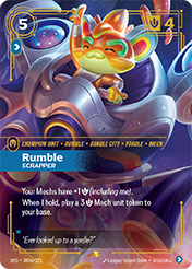 Rumble, Scrapper - Alt Art Spiritforged Card List