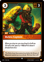 Buhru Captain Spiritforged Card List
