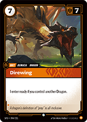 Direwing Spiritforged Card List