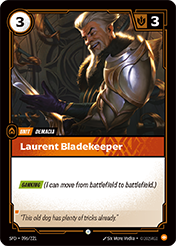 Laurent Bladekeeper Spiritforged Card List