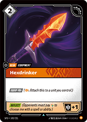 Hexdrinker Spiritforged Card List