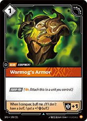 Warmog's Armor Spiritforged Card List