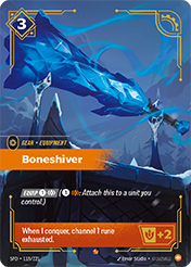 Boneshiver Spiritforged Card List