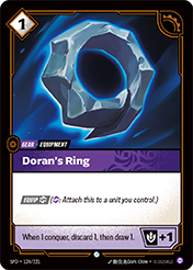 Doran's Ring Spiritforged Card List