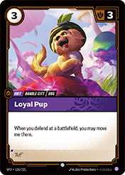 Loyal Pup Spiritforged Card List