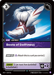 Boots of Swiftness Spiritforged Card List