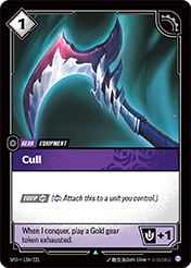 Cull Spiritforged Card List