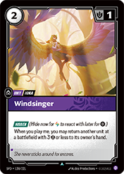 Windsinger Spiritforged Card List