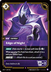 Edge of Night Spiritforged Card List