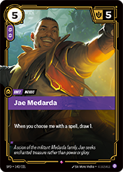 Jae Medarda Spiritforged Card List