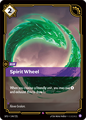 Spirit Wheel Spiritforged Card List