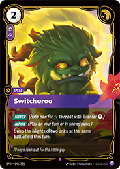 Switcheroo Spiritforged Card List