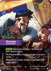 Draven, Audacious Spiritforged Card List