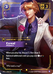 Ezreal, Prodigy - Alt Art Spiritforged Card List