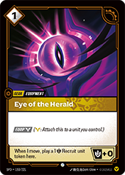 Eye of the Herald Spiritforged Card List