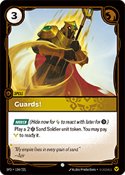 Guards! Spiritforged Card List