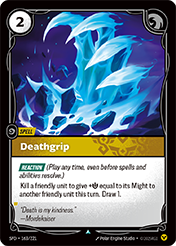 Deathgrip Spiritforged Card List