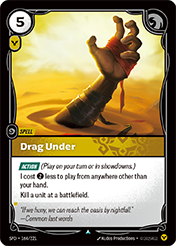 Drag Under Spiritforged Card List