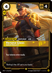 Renata Glasc, Industrialist - Alt Art Spiritforged Card List