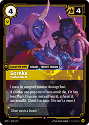 Soraka, Wanderer Spiritforged Card List