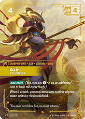 Azir, Sovereign Spiritforged Card List