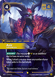Azir, Sovereign - Alt Art Spiritforged Card List
