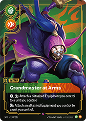 Grandmaster at Arms Spiritforged Card List
