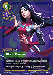 Blade Dancer Spiritforged Card List