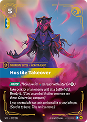 Hostile Takeover Spiritforged Card List