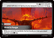 Ornn's Forge Spiritforged Card List