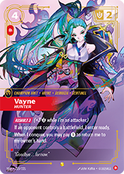 Vayne, Hunter Spiritforged Card List