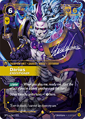 Darius, Executioner - Signature Spiritforged Card List