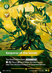 Emperor of the Sands Spiritforged Card List