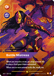 Battle Mistress Spiritforged Card List