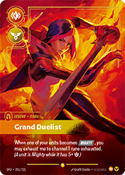 Grand Duelist Spiritforged Card List